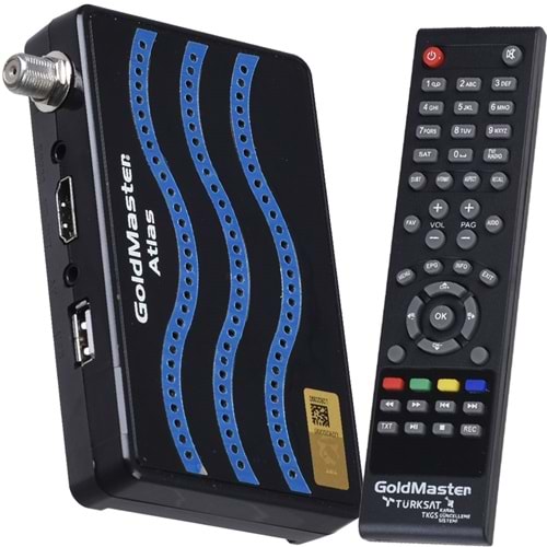 GOLDMASTER Atlas Mini Hd Uydu Alıcısı ATLAS