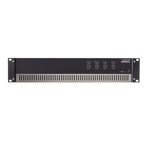 AUDAC 4x480W 100V 4 Kanallı Class-D Güç Amfisi CAP-448