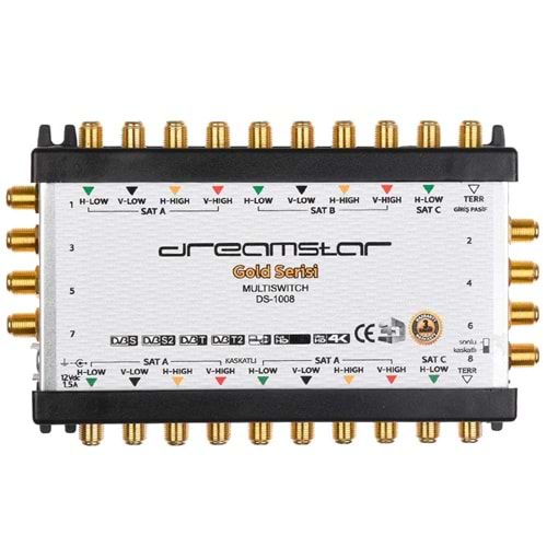 DREAMSTAR 10-8 Multiswich (Santral) DS-1008