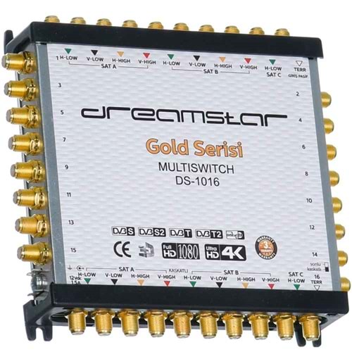 DREAMSTAR 10-16 Multiswich (Santral) DS-1016