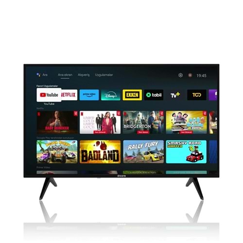 DREAMSTAR 50'' Uydulu Google Lisanslı Android Led Tv DS-50 UA GOOGLE