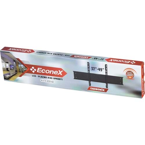 ECONEX 37''-49'' Lcd Tv Sabit Duvar Askı Aparatı (50 cm) ECX-42
