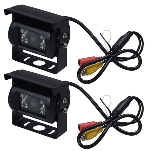 TWOGO 7'' Lcd Kayıtsız Monitör 2Xgo-İ45 İp67 Kameralı İşmakinası Seti GO-1710 2XGO-İ45