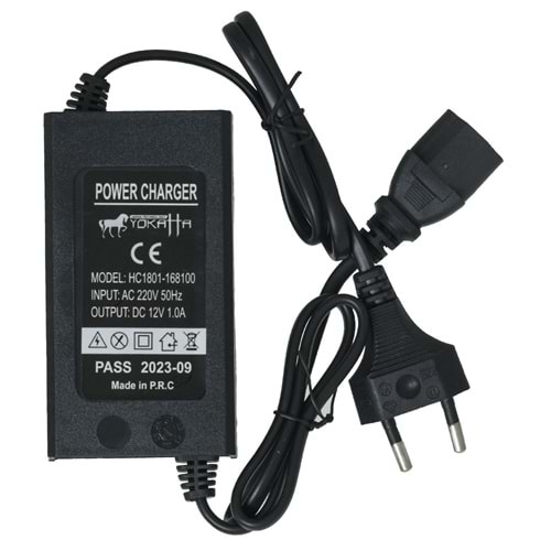 Yokaha 12V 1A Smps İlaç Tulumbası Adaptörü HC-1801-168100