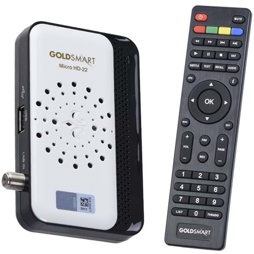 GOLDMASTER Mini Hd Uydu Alıcısı HD-22