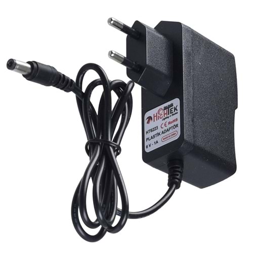 HIGHTEK 6V 1A Smps Piriz Tipi Adaptör (Ht-6) (Ht-6220) HT-6223