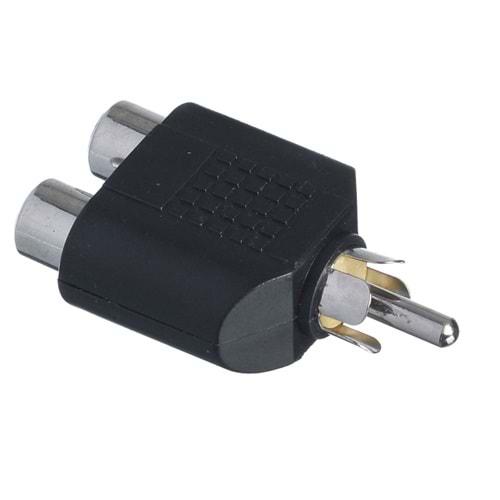 2 Rca Dişi-1 Rca ERKek Çevirici Jak JKF-036