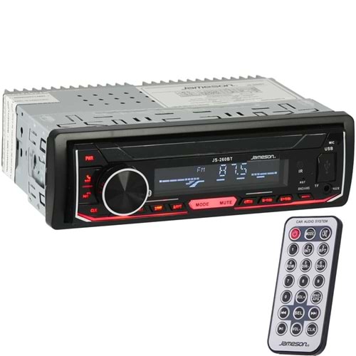 JAMESON Usb+Sd+Fm+Bt Oto Teyp JS-260 BT