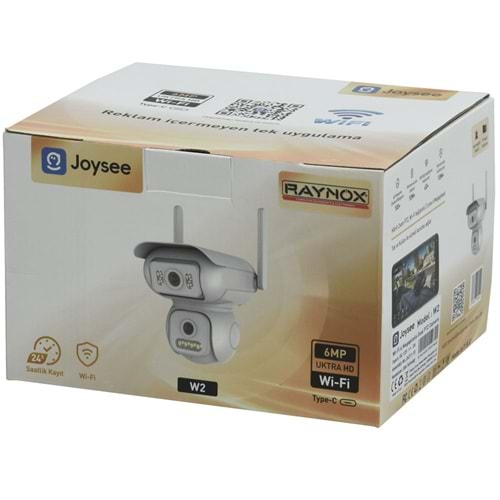 JOYSEE 4 MP Kamera 2,4 GHz Wi-Fi Bağlatısı Çift Lens PTZ Kamera JW-2