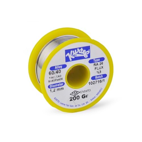 KURTEL 200 Gr 1,2 Mm Lehim Teli KL-200-1,2
