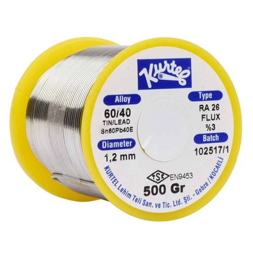 KURTEL 500 Gr 1,2 Mm Lehim Teli KL-500-1,2