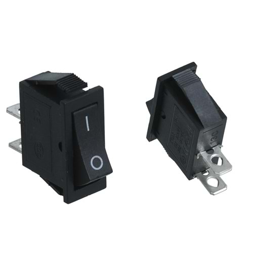 HIGHTEK Tekli Dar Işıksız Anahtar On Off 2P LDS114