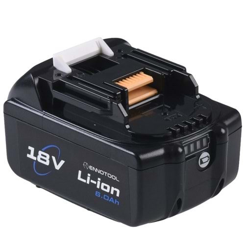 ENNOTOOL 18V 6 Ah Makita Bl1830 Matkap Bataryası A60218003 MAKİTA-BL1830
