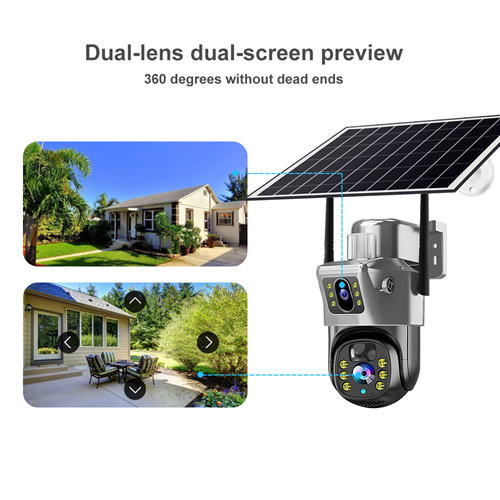 TRADE Wi-Fi Akıllı Solar Güvenlik Kamerası MARK-V380