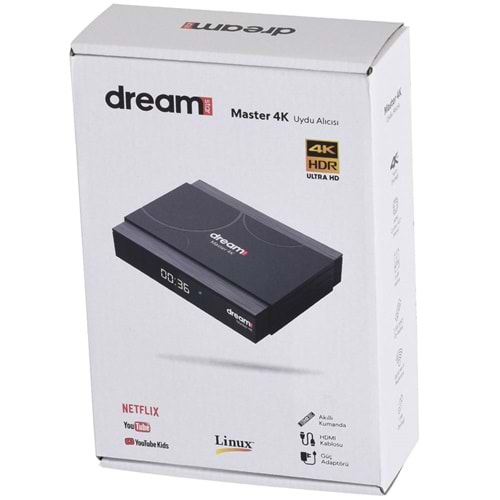 DREAMSTAR 4K Linüx Iptv Uydu Alıcısı MASTER 4K