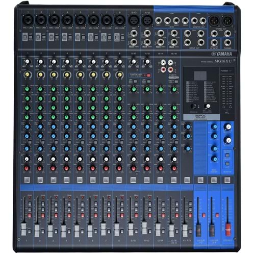 YAMAHA 16 Kanal Deck Mixer MG-16X