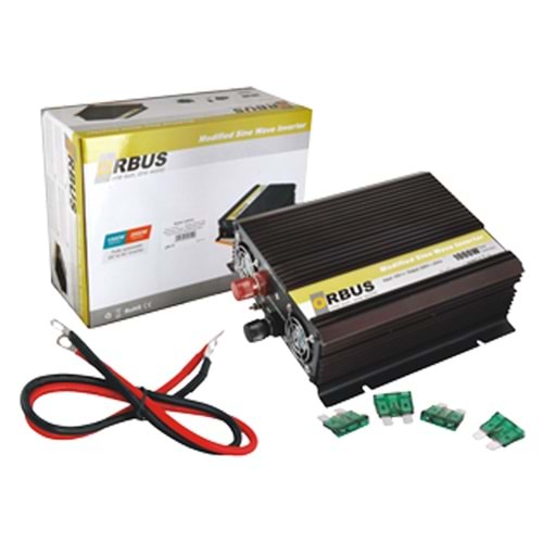 ORBUS 12V 1000W Modifiye Sinüs İnvertör MS-12-1000