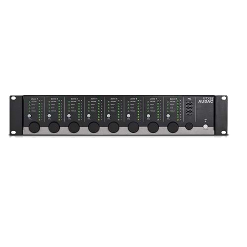 AUDAC 8 Bölgeli Audio Matrix Sistem / Multi Zone Ses Yönetim Ünitesi MTX-88