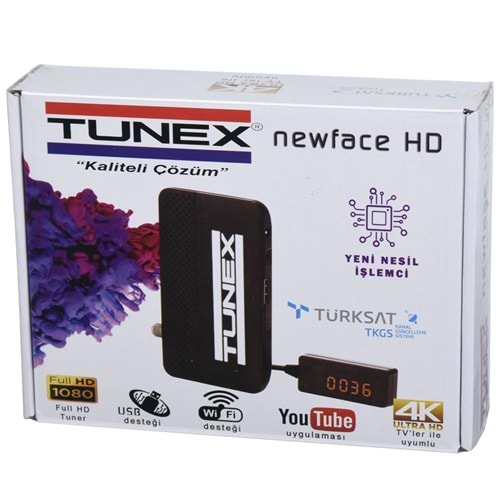 TUNEX Mini Hd Uydu Alıcısı NEWFACE