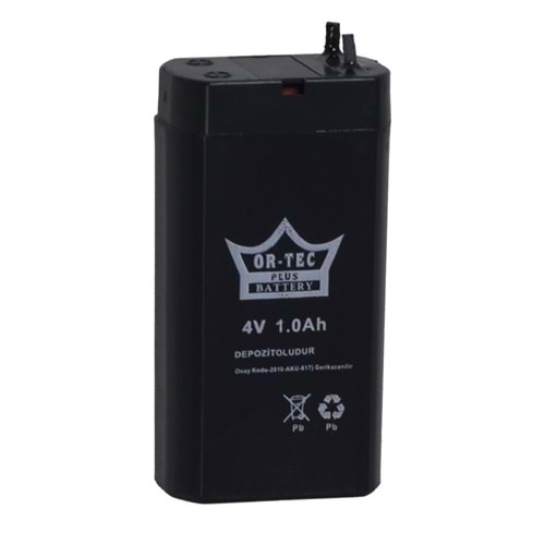 ORTEC 4V 1A Akü ORTEC-4V1