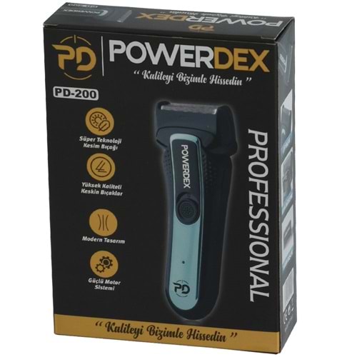 POWERDEX Şarjlı Sakal Traş Makinesi PD-200