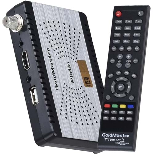 GOLDMASTER Platin Mini Hd Uydu Alıcısı PLATİN