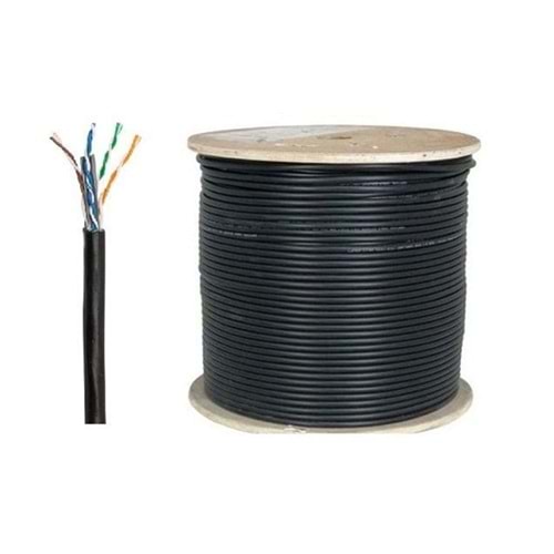 PUSAS 23 AWG 0,57 MM U/UTP OUTDOOR CAT-6 KABLO (500-MT) PS-CAT6 500