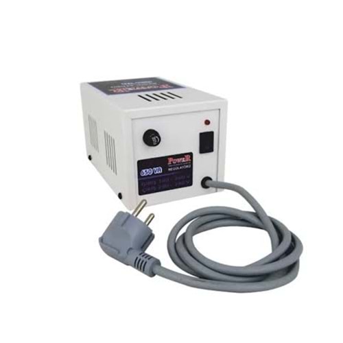 POWER 140-260 V Giriş 200-240 V Çıkış 650 VA Regülatör PW-650 VA