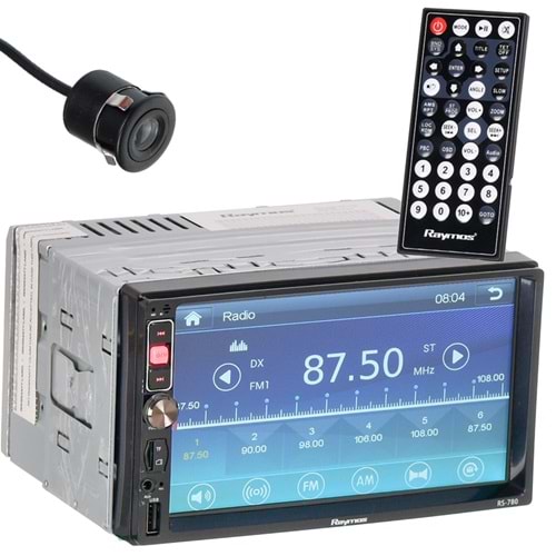 RAYMOS 7'' Usb-Sd-Fm Bluetooth Double Teyp RS-780
