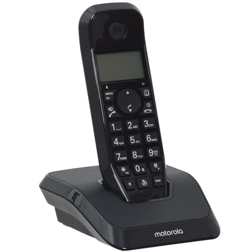 MOTOROLA Telsiz (DECT) Kablosuz Ev ve Ofis Telefonu S-1201B