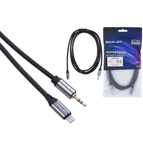 S.WIELER İphone - 3.5 mm 2 Metre Stereo Kablo Sİ2S-2M
