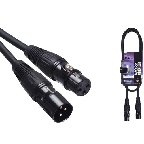 S.WIELER Xlr Erkek - Xlr 1 Metre Dişi Kablo SX-1M