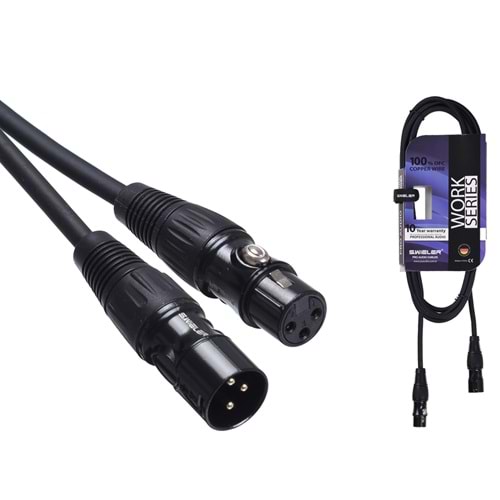 S.WIELER Xlr Erkek - Xlr 3 Metre Dişi Kablo SX-3M