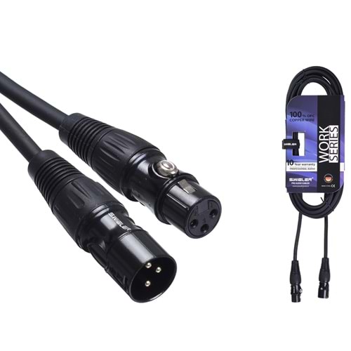 S.WIELER Xlr Erkek - Xlr 5 Metre Dişi Kablo SX-5M