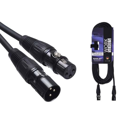 S.WIELER Xlr Erkek - Xlr 7 Metre Dişi Kablo SX-7M