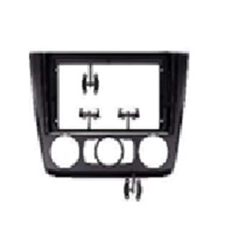 FOR-X 9 inc BMW 1 Series M/C E81-E82- E87-E88 2004-2012 Siyah Çerçeve (Canbus Var) TAC-005