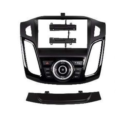 FOR-X 9.7 İnc Ford Focus 4 2012-2017 Siyah Çerçeve (Canbus var) TAC-252
