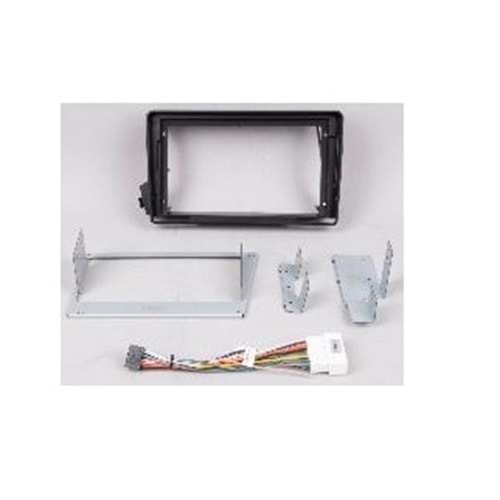 FOR-X 9 inc Ssangyong Actyon - Kyron 2005-2011 Siyah (Canbus Yok) Çerçeve TAC-375