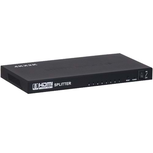 TUNEX 8'Li 4K HDMI Splitter (Çogaltıcı) TNX-1008
