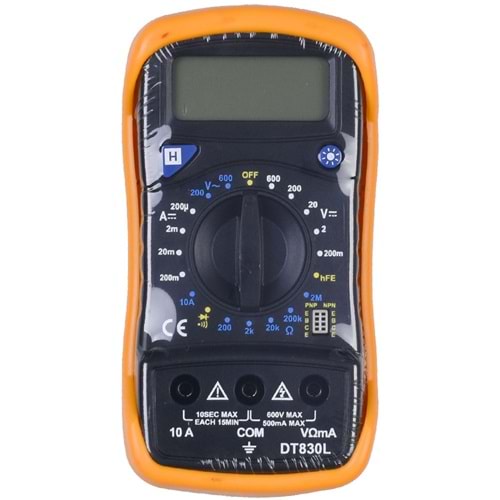 TUNEX Dijital Ölçü Aleti (Multimetre) TNX-830