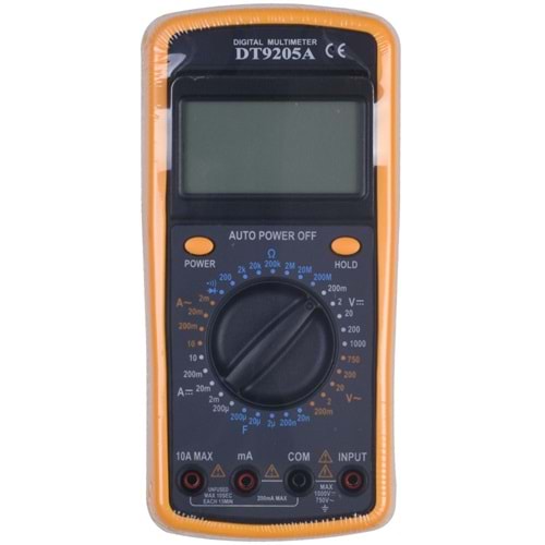 TUNEX Dijital Ölçü Aleti (Multimetre) TNX-9205