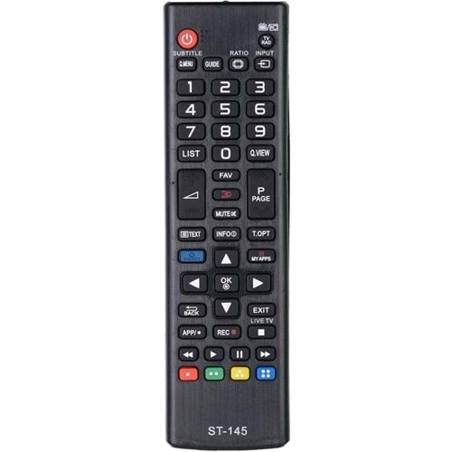 Lcd Lg Rm-1162 Smart 3D Myapps (Kısa) Kumanda (Kk-9804 St-145) TNX-T-1080