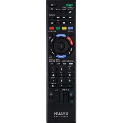 Lcd Sony Rm-L1165 Kumanda (Kk-9828)(Mapp-1234) TNX-T-1096