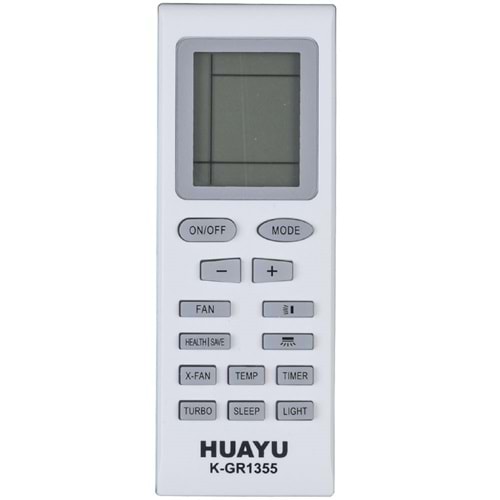 HUAYU Gree - Flair - Alarko Klima Kumandası (K-GR1355) TR-060