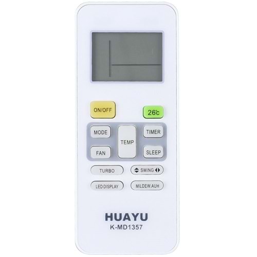 HUAYU Midea Klima Kumandası (K-MD1357) TR-062