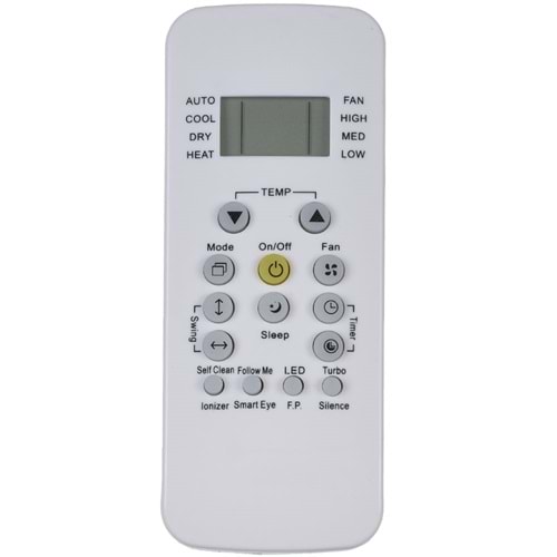 TUNEX Carrier RG56 - BGEF-CA Klima Kumandası TR-2017