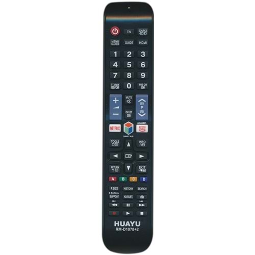 TUNEX Samsung RM-D1078+2 Netflix Prime Video Tuşlu Tv Kumandası TR-412