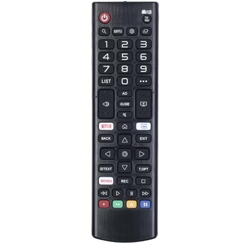 TUNEX Lg Prime Video Netflix Movies Tuşlu Led Tv Kumanda TR-505