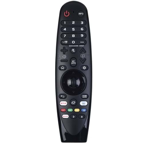 TUNEX Lg Netflix-Prime Video-Movies Tuşlu Sihirli Kumanda Ses Komutusuz TR-507