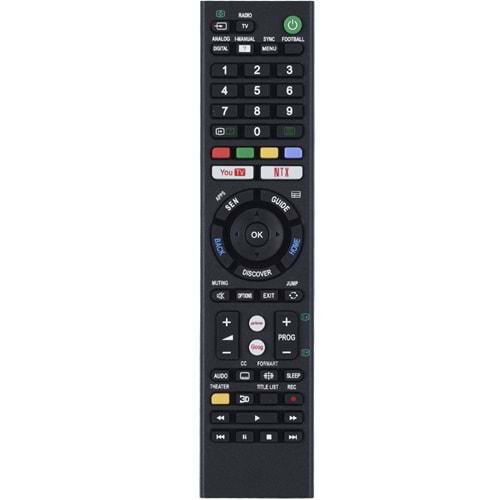 TUNEX Sony Youtube Netflix Google Play Prime Video Led Tv Kumanda TR-701